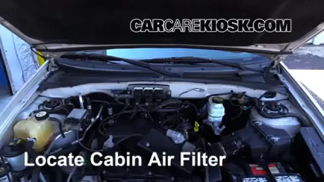 2005 Ford Escape Limited 3.0L V6 Filtro de aire (interior) Cambio